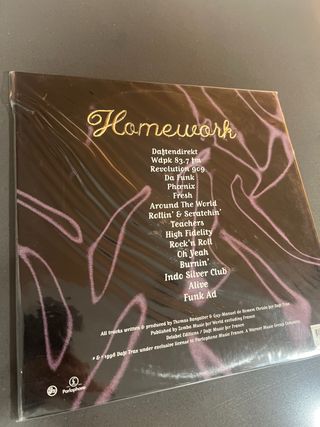 Vinilo Daft Punk - Homework