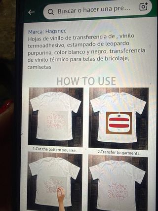 Hojas de vinilo para manualidades