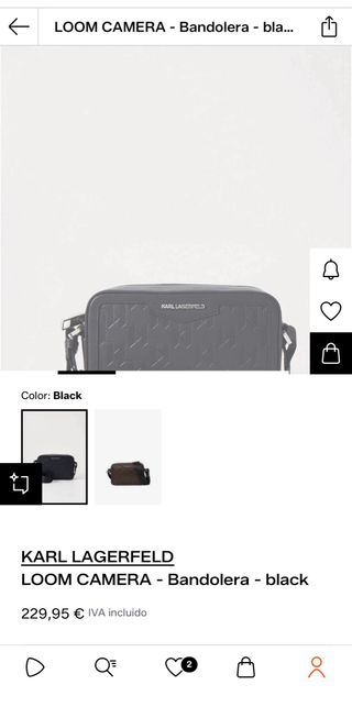 Bandolera Karl Lagerfeld