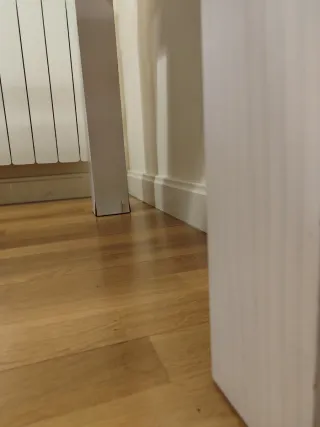 Mesa comedor extensible y 4 sillas