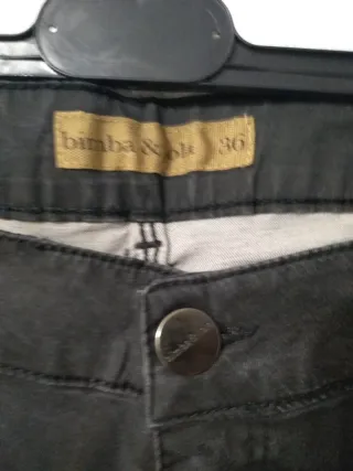 Pantalones pitillo Bimba y Lola grises