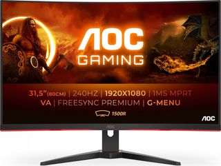 MONITOR AOC 240HZ FHD 32" NUEVO CURVO