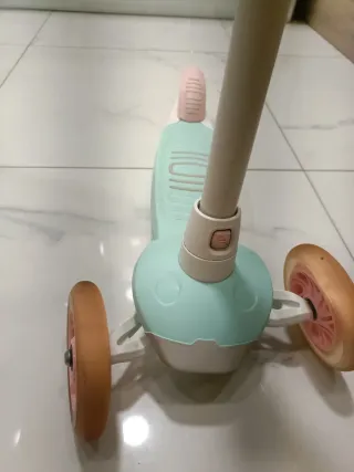 Patinete infantil 3 ruedas luces