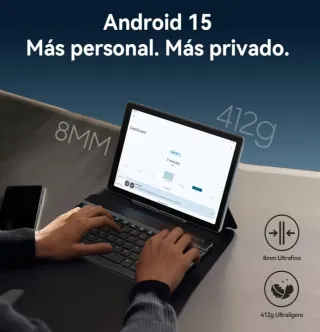 Tablet 10 pulgadas Gris 24GB RAM 256GB ROM