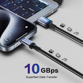 USB anf USB C Cable 0.5M, USB 3.1 Gen 2 Cable Carg