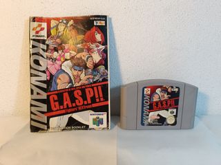 G.A.S.P.!! N64 Konami PAL ESP Multi
