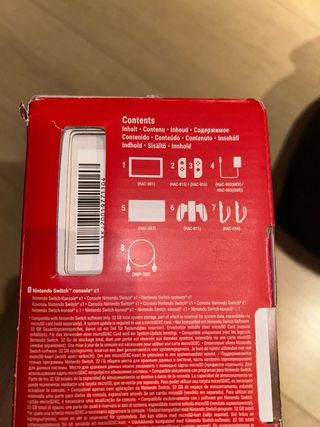 Nintendo Switch Azul/Rojo Completo