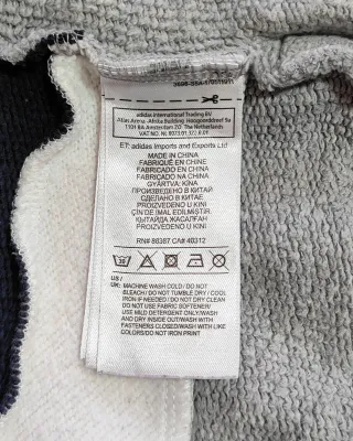 Sudadera Adidas Vintage Gris Talla M Media Cremall