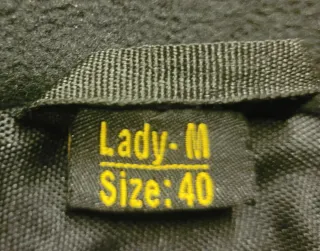 Chaqueta Moto Mujer Negra y Rosa