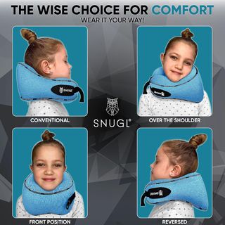 SNUGL Almohada de Viaje Niños | Almohada de Descan