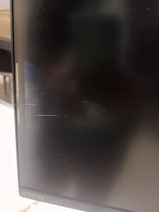 Pantalla Curva Negra