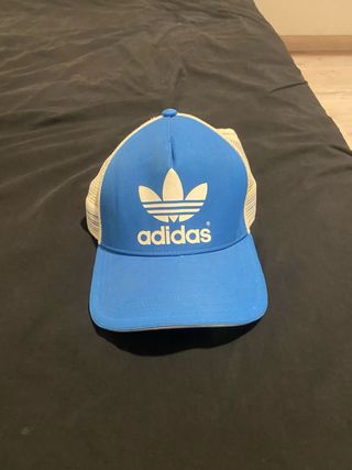 Gorra Adidas Azul y Beige
