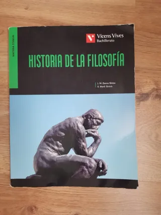 Historia De La Filosofia. Libro Del Alumno. (Sp...