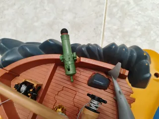 Playmobil 4136 Barco Pirata Incompleto