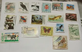 Sellos animales y flores