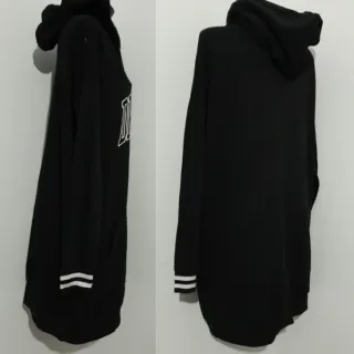 Felpa lunga Abito H&M Divided cappuccio tg 44