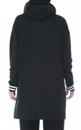 Felpa lunga Abito H&M Divided cappuccio tg 44