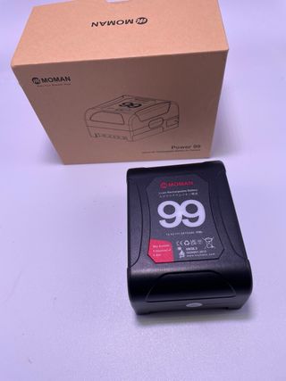 Foco Colbor CL 100M + Batería Moman + V Mount