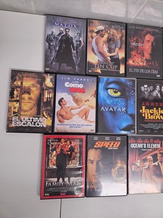 Lote 13 Películas DVD (Matrix, Avatar, Speed...)