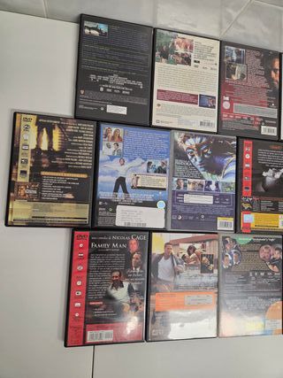 Lote 13 Películas DVD (Matrix, Avatar, Speed...)