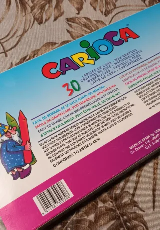 Set de Lápices de Cera y Rotuladores Mágicos