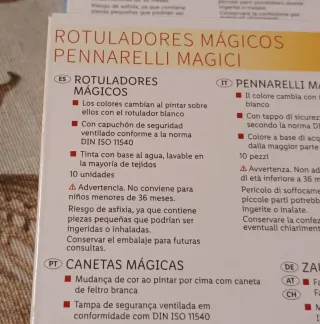 Set de Lápices de Cera y Rotuladores Mágicos