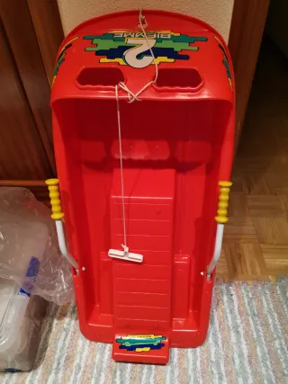 Trineo Biemme Sport Rojo