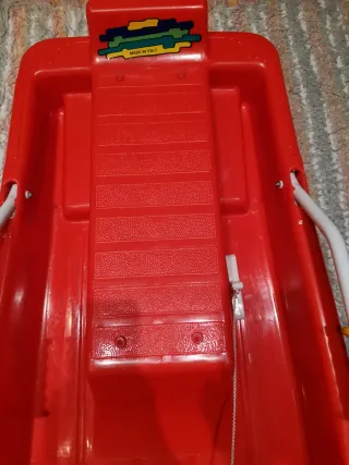 Trineo Biemme Sport Rojo