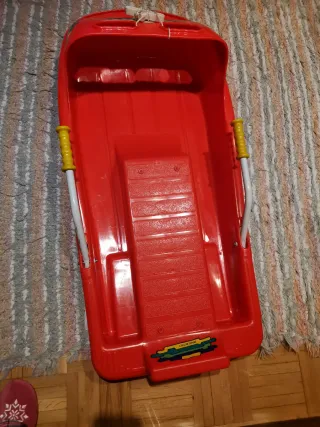 Trineo Biemme Sport Rojo