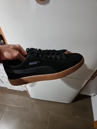 Puma Talla 44.5 Negro/Marrón