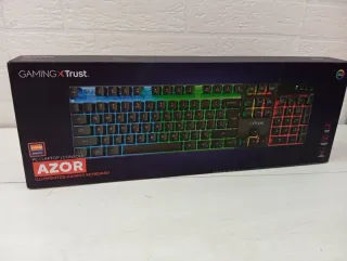 Teclado Trust con Luces RGB