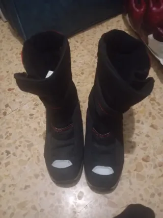 Botas de nieve negras