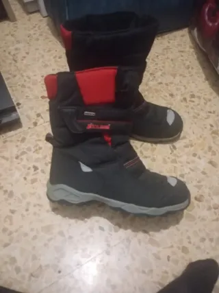 Botas de nieve negras
