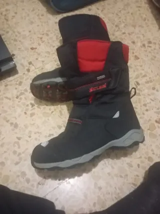 Botas de nieve negras