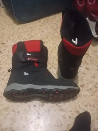 Botas de nieve negras