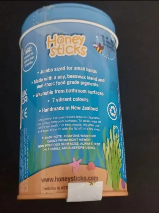 Lata de ceras de baño Honey Sticks
