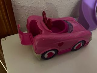 Casa Hotel Minnie + Coche Rosa