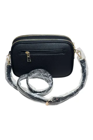 Bolso bandolera negro