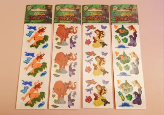 Lote pegatinas Disney Tarzán Sandylion