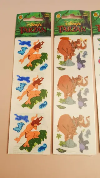 Lote pegatinas Disney Tarzán Sandylion