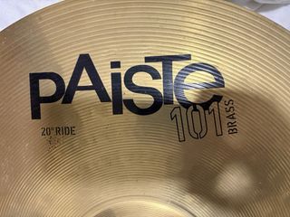Platillo Paiste 20” Ride 101 Brass
