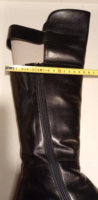 Stivali nappa nera donna n.36 made in Italy.