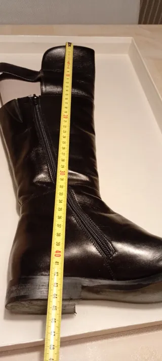 Stivali nappa nera donna n.36 made in Italy.