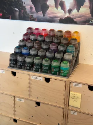 Rack expositor pinturas Citadel