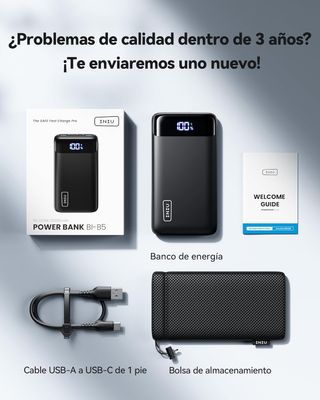 INIU Power Bank, 22.5W 20000mAh Batteria Esterna Carica Rapida