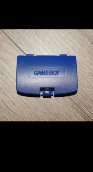 Tapa Batería Game Boy Color Azul Pikachu