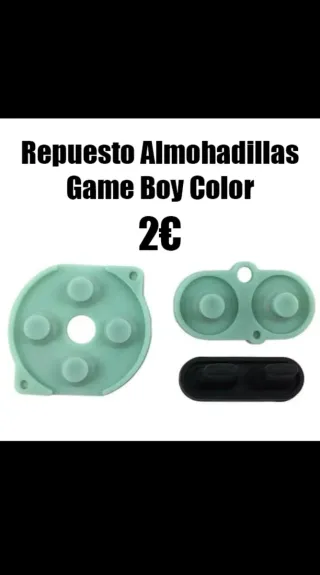 Tapa Batería Game Boy Color Azul Pikachu