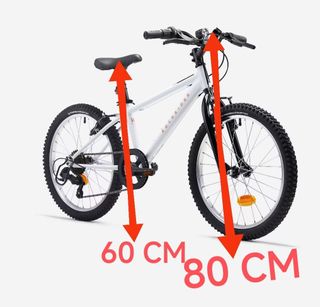 Bicicletta da bambino Rockrider Decathlon di 9 anni NUOVA