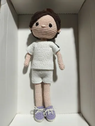 Amigurumi jugador Real Madrid
