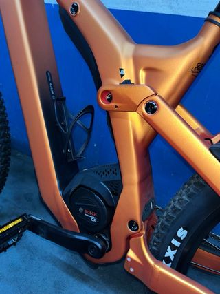 Scott Strike e-bike naranja